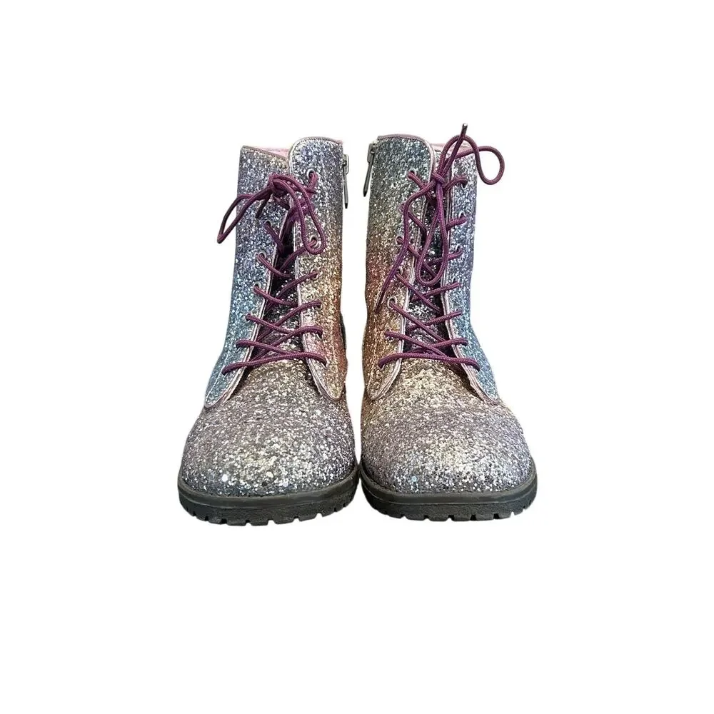 Sam Edelman Polly Sophia Rainbow Ombre Multi Color Size 5 Girl's Boot